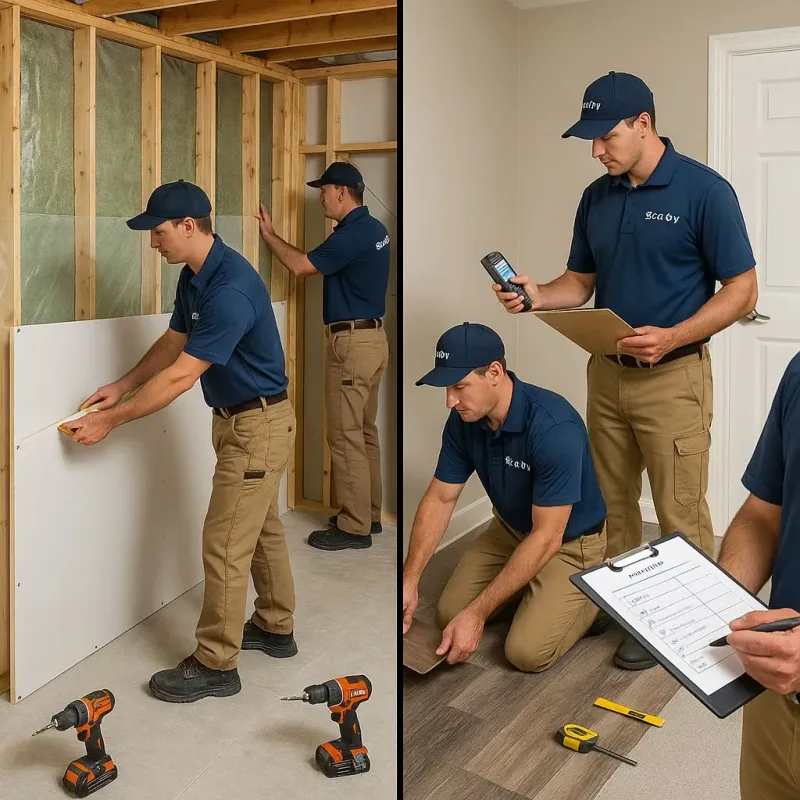 Repairs and Reconstruction process in Loretto, PA