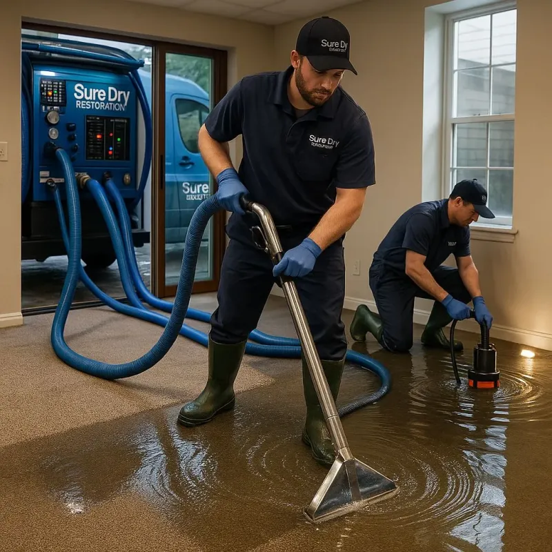 Water Extraction and Removal process in Loretto, PA